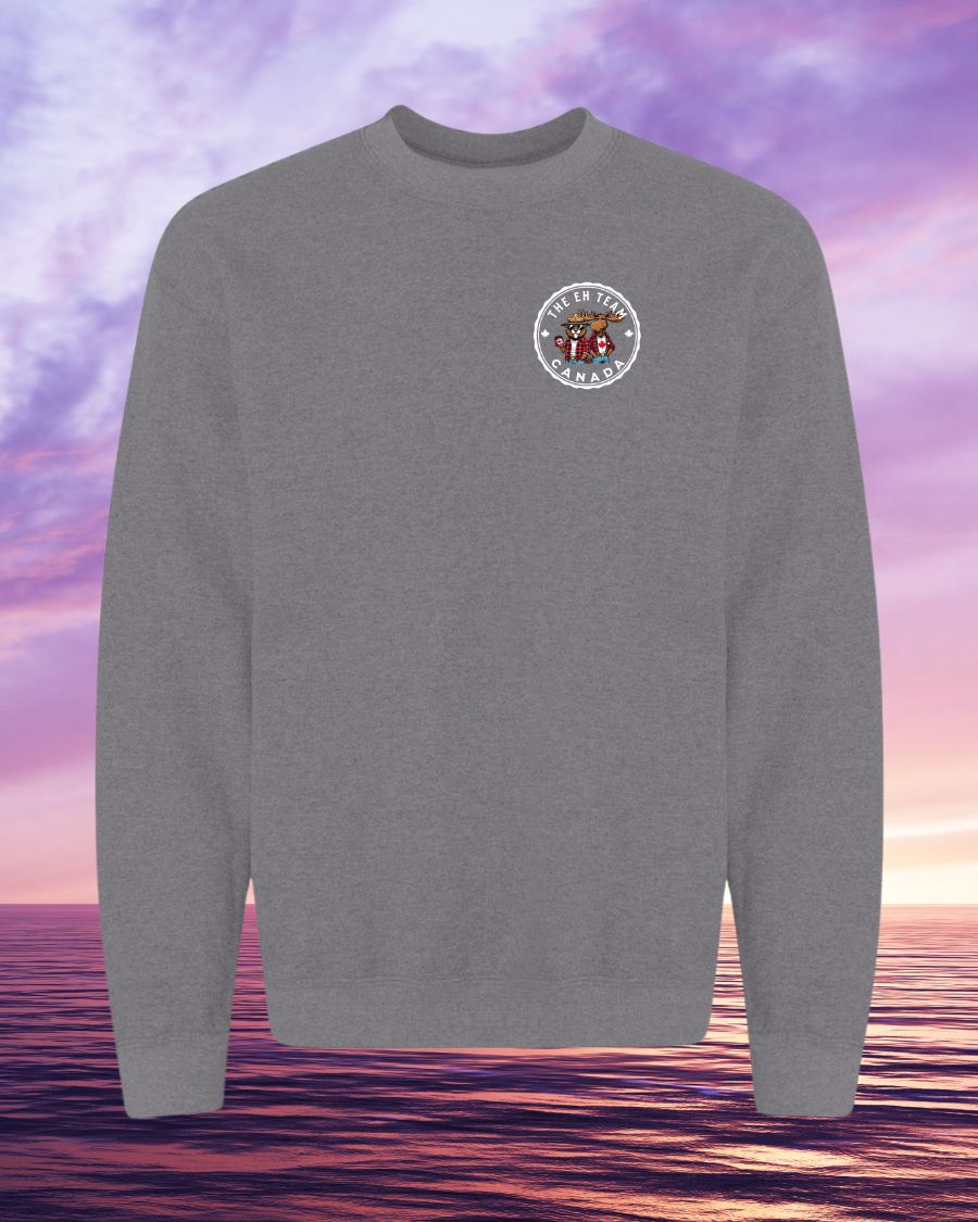 EH! Team  Left Chest Crewneck