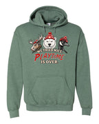 Playtime is Over Full Front Pullover Hoodie