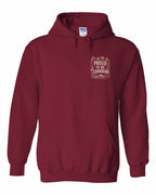 Proud To Be Canadian Folk Left Chest  Pullover Hoodie - Unisex