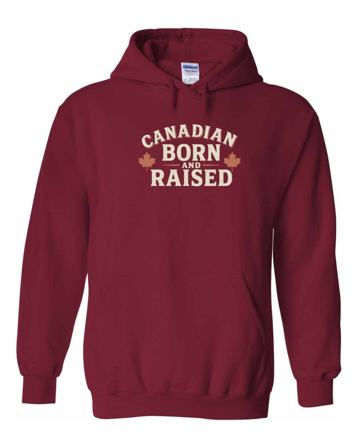 Canadian Born & Raised Sign   Pullover Hoodie - Unisex