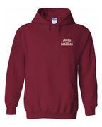 Proud To Be Canadian Sign Left Chest And Back  Pullover Hoodie - Unisex