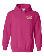 Canada Born & Raised Sign Left Chest and Back  Pullover Hoodie - Unisex