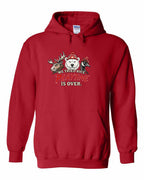 We Tried Nice New Full Front Pullover Hoodie in Red