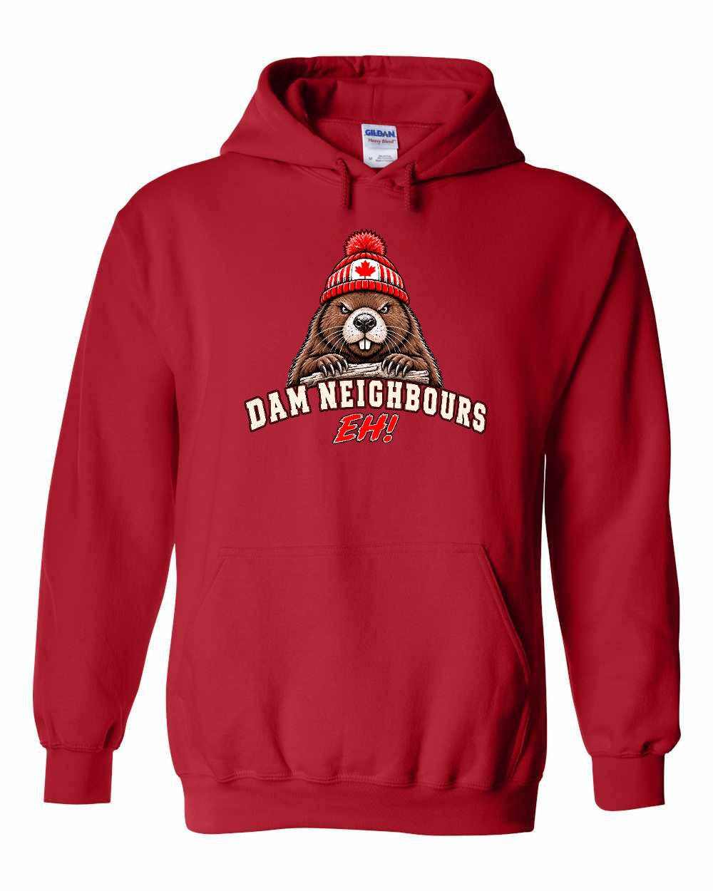 Dam Neighbours Full Front Pullover Hoodie