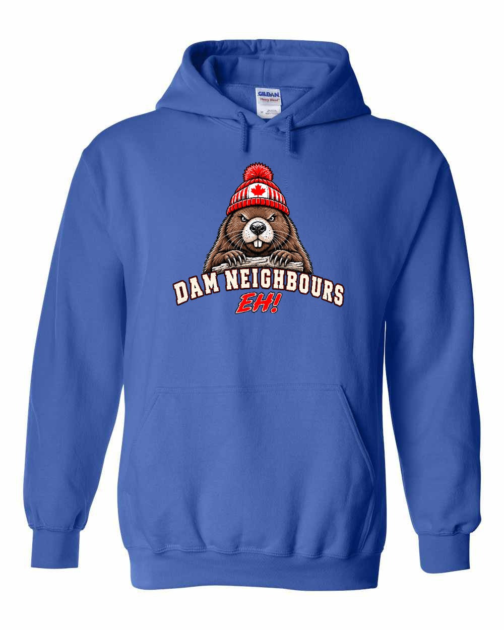 Dam Neighbours Full Front Pullover Hoodie