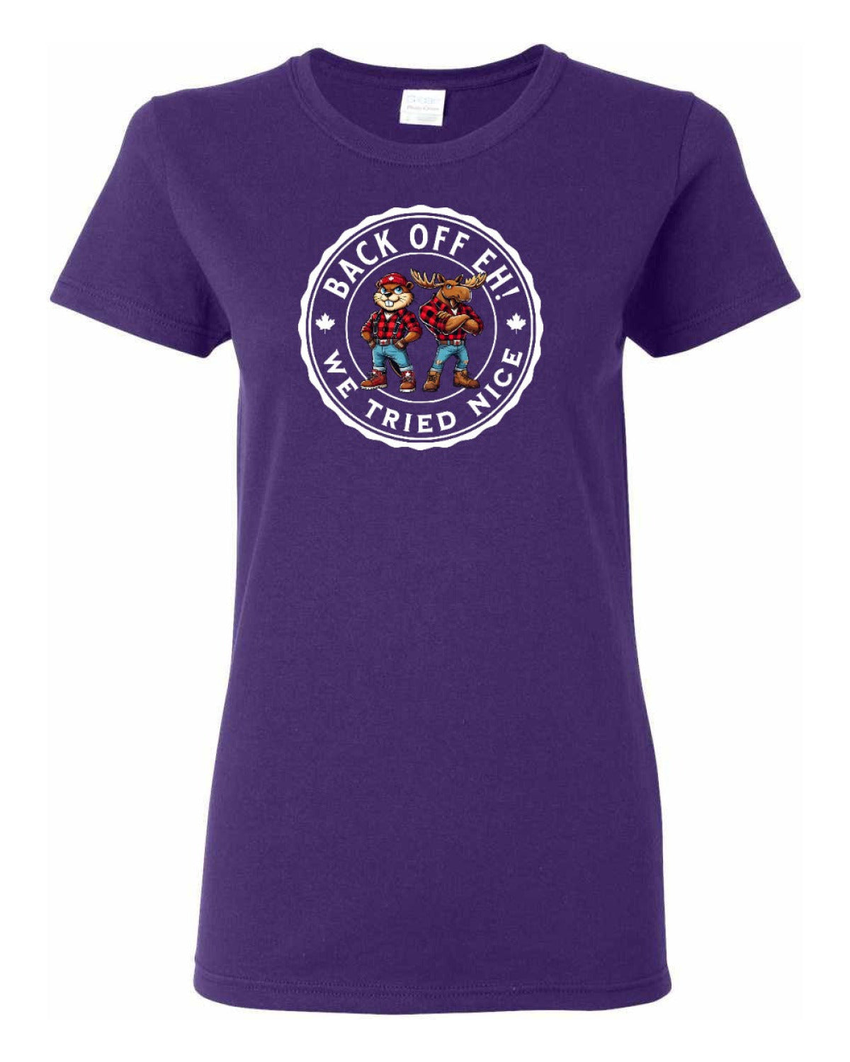 Back Off We Tried Nice  Women's Tee