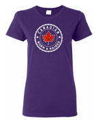 Canadian Born and Raised  Women's Tee
