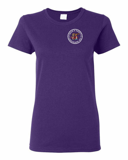 Mean and Nasty Canadians Eh! Left Chest And Back Women's Tee