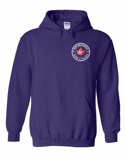 Born and Raised New Brunswick Left Chest Pullover - Gildan Canada (sewn Internationally)