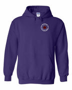 Plaid to the Bone Circle Leaf Left Chest Pullover