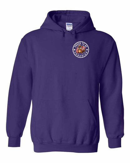 Proud to be Canadian Beaver Left Chest Pullover - Gildan Canada (sewn Internationally)
