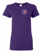 Proud to Be Canadian Heart Left Chest Women's Tee