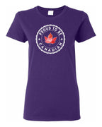Proud to be Canadian Leaf  Women's Tee