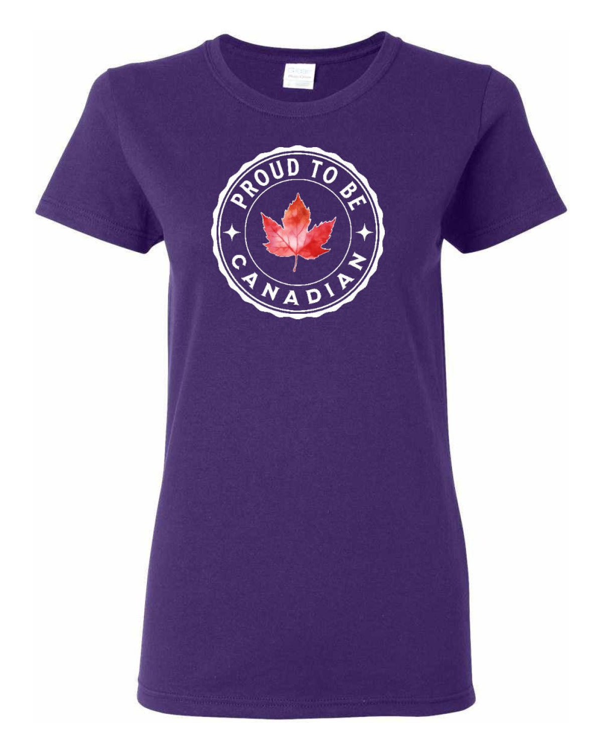Proud to be Canadian Leaf  Women's Tee