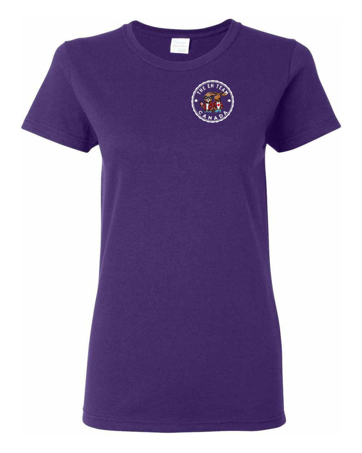 The Eh Team! Left Chest And Back Women's Tee