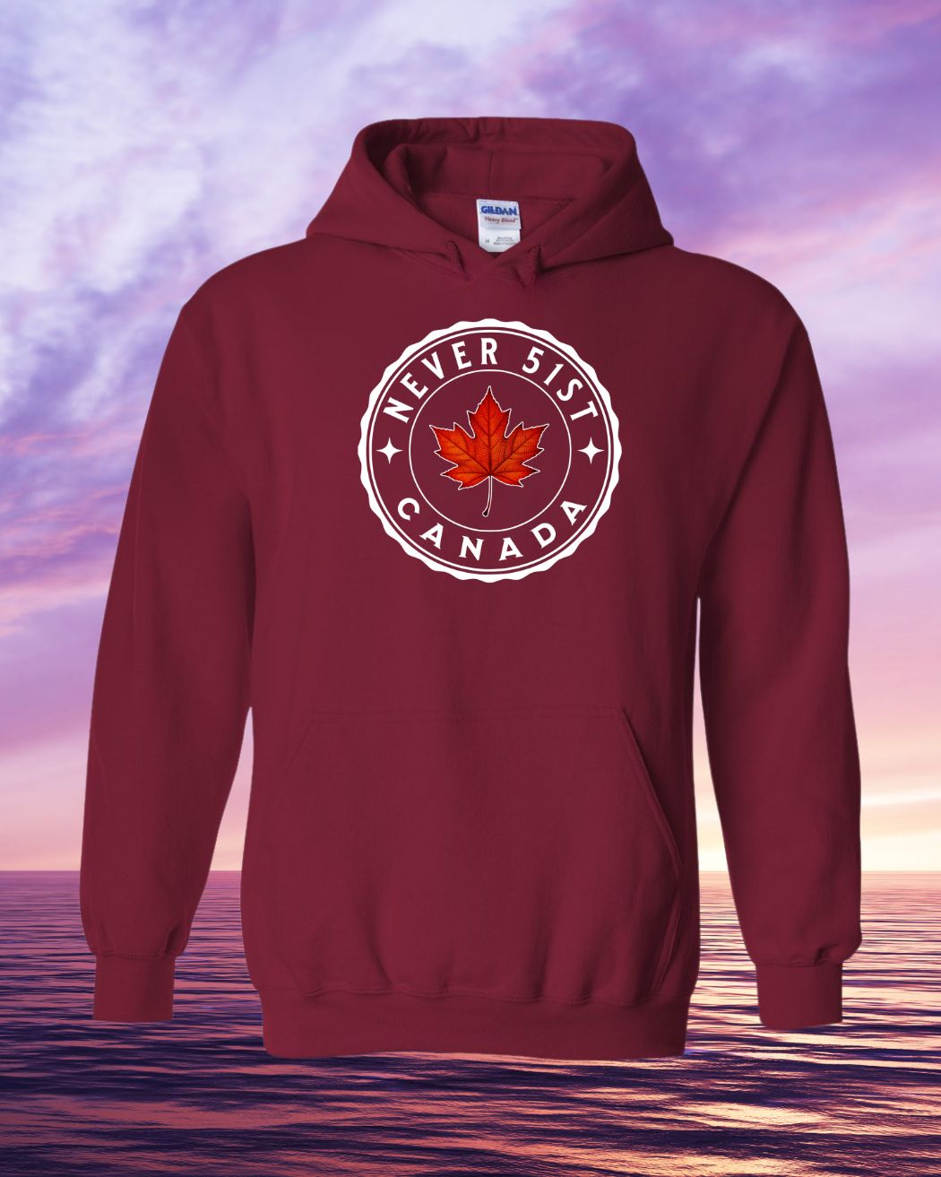Never 51st  Leaf hoodie
