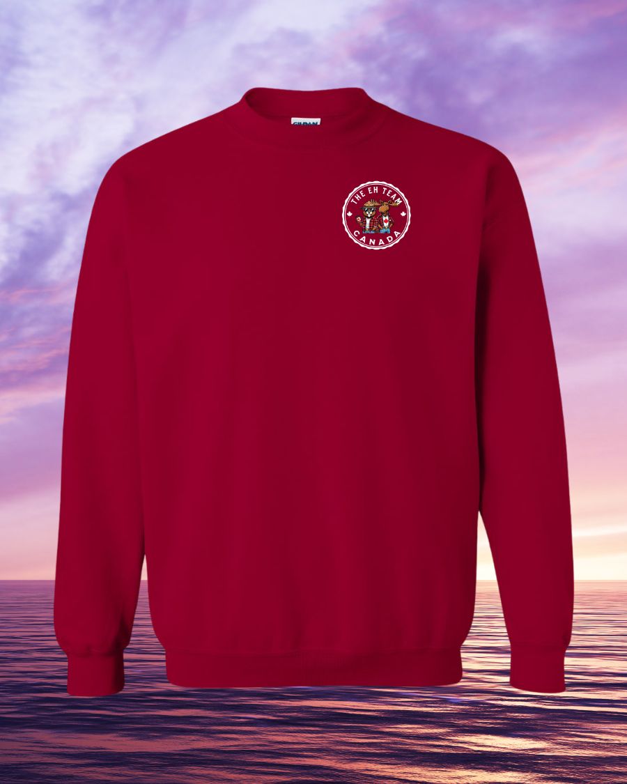 EH! Team  Left Chest Crewneck