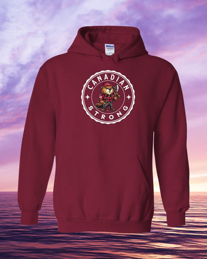 Canadian Strong Beaver Hoodie