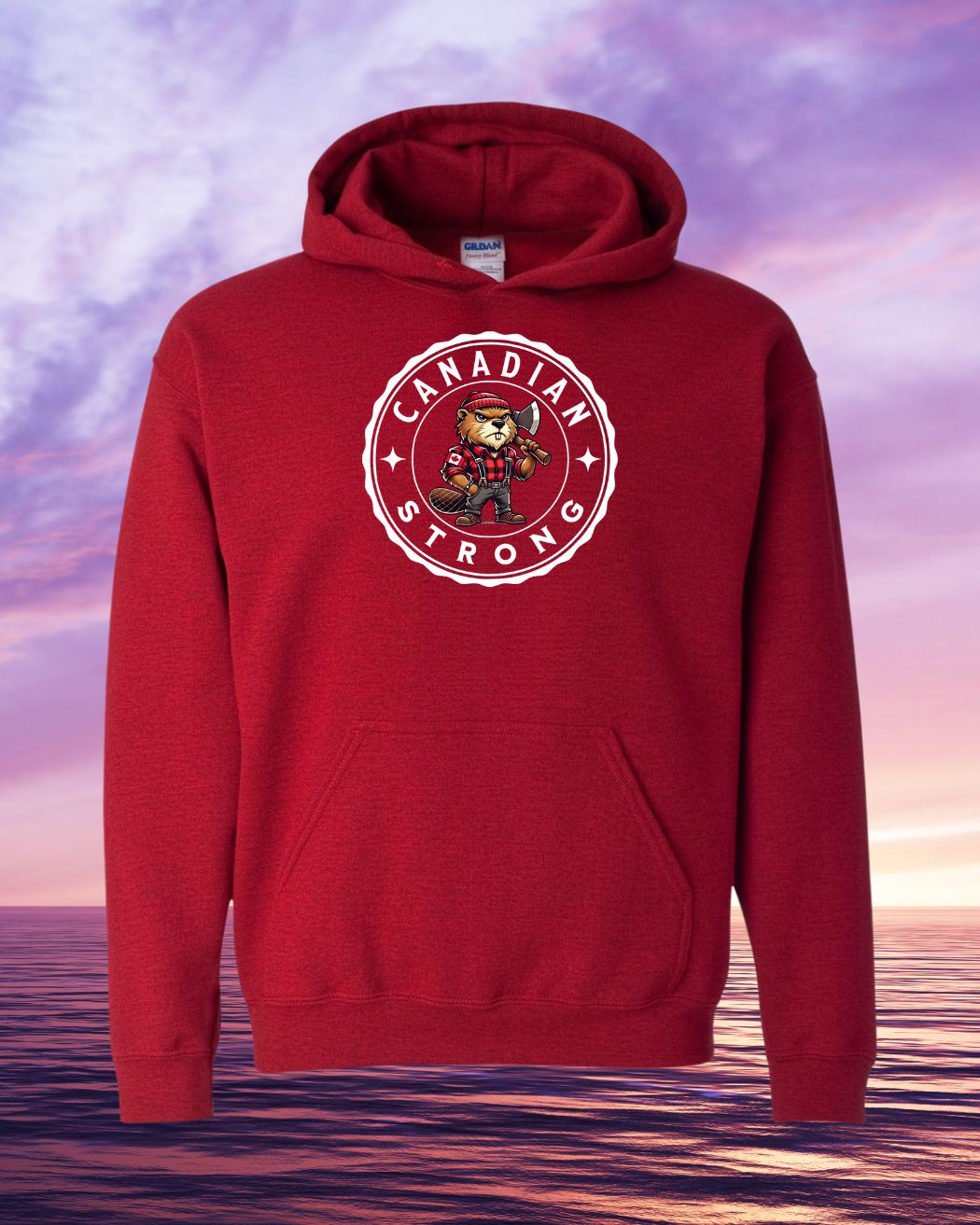 Canadian Strong Beaver Hoodie