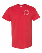 Calm Cool Canadian Leaf Left Chest & Back Men's Tee