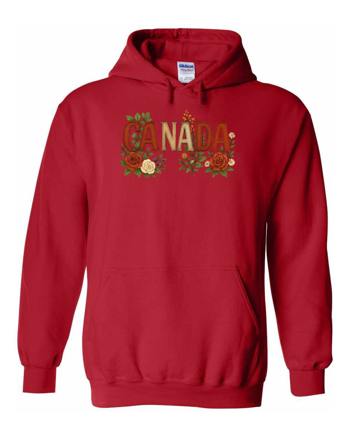 Canada Flowers Full Pullover - Unisex