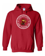 Canadiano just Coffee EH! Male Beaver Full Pullover - Unisex