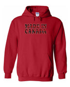 Made in Canada Plaid Background Full Pullover - Unisex