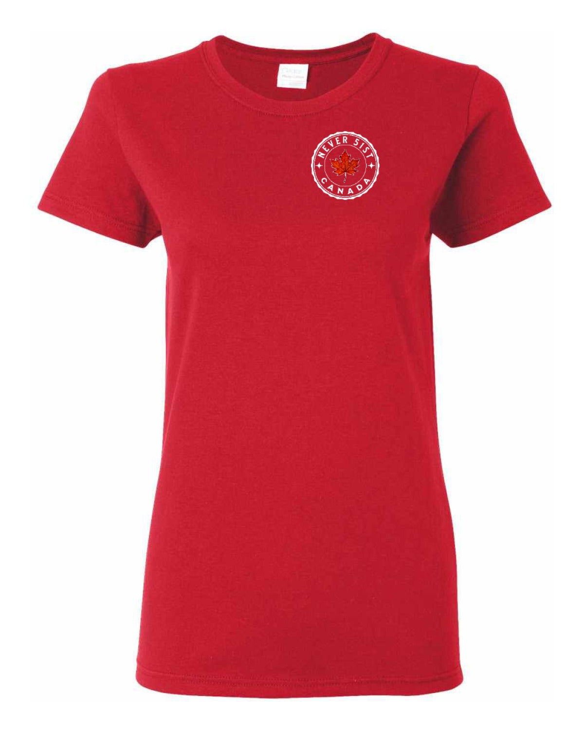 Never 51st Leaf Left Chest Women's Tee