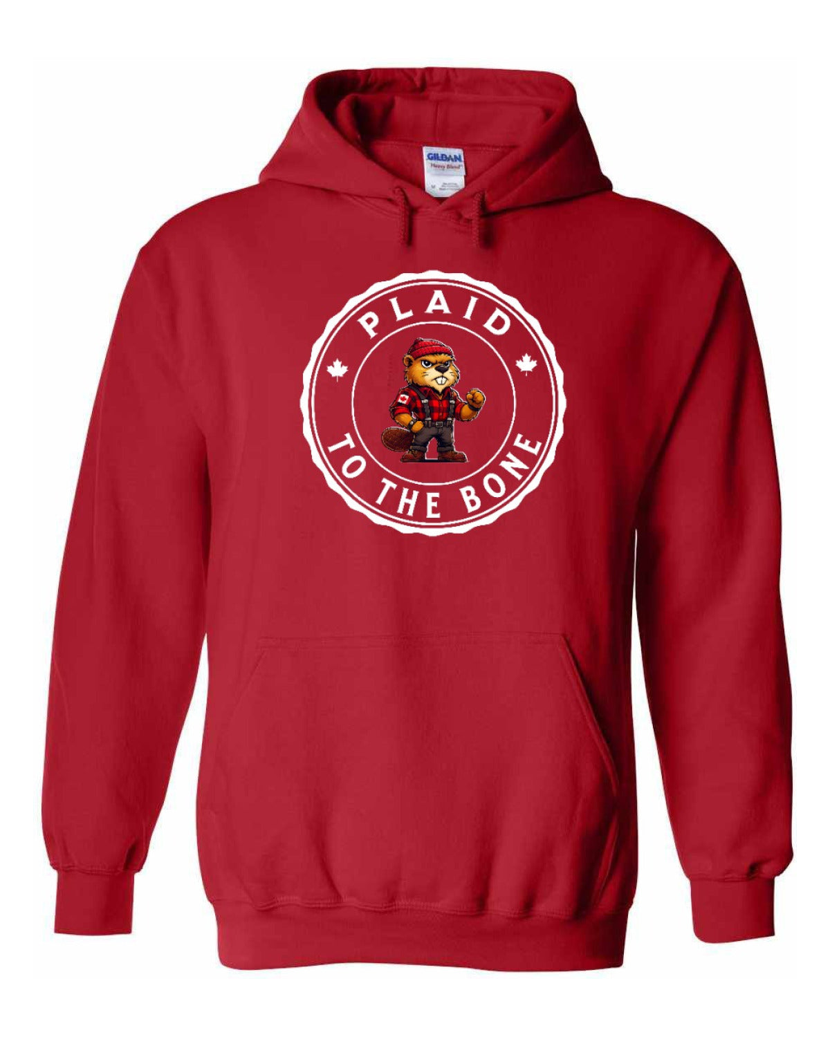 Plaid to the Bone Beaver Full Pullover - Unisex