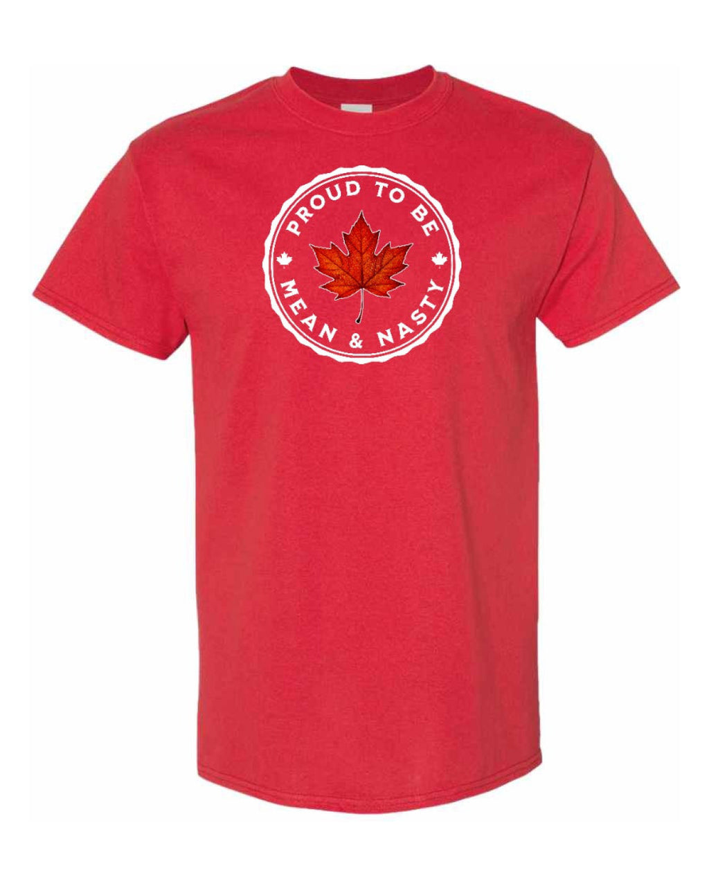 Proud to be Mean and Nasty Leaf  Men's Tee