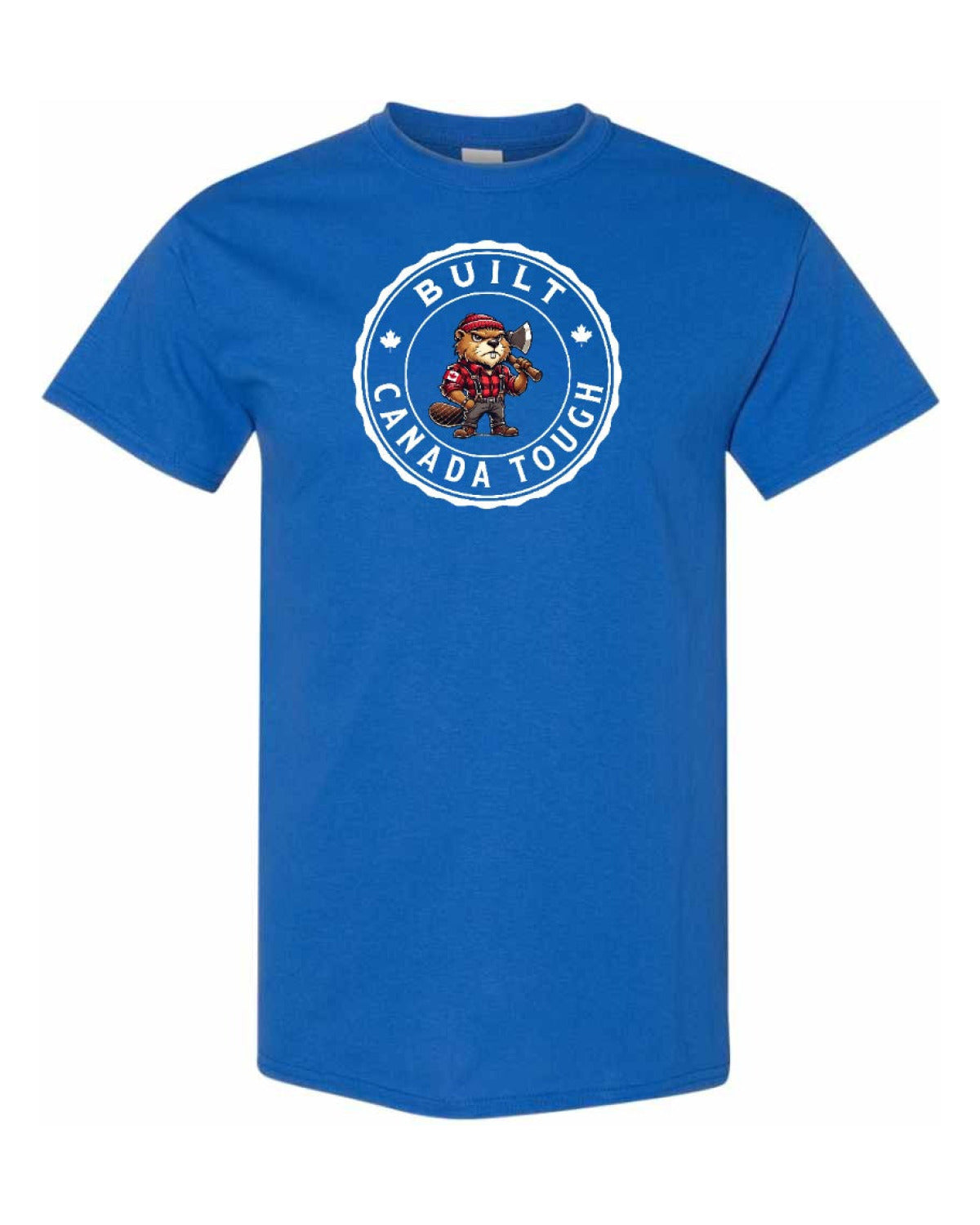 Built Canada Tough Male Beaver  Men's Tee