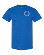 Calm Cool Canadian Leaf Left Chest & Back Men's Tee
