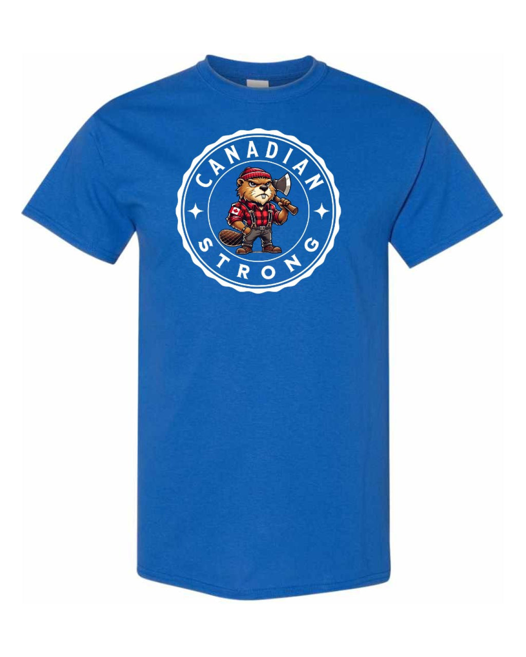 Canadian Strong Beaver  Men's Tee