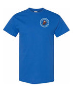 Canadian Strong Beaver Left Chest & Back Men's Tee