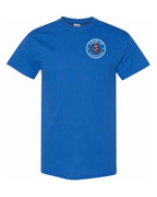 Elbows Up Beaver Left Chest & Back Men's Tee