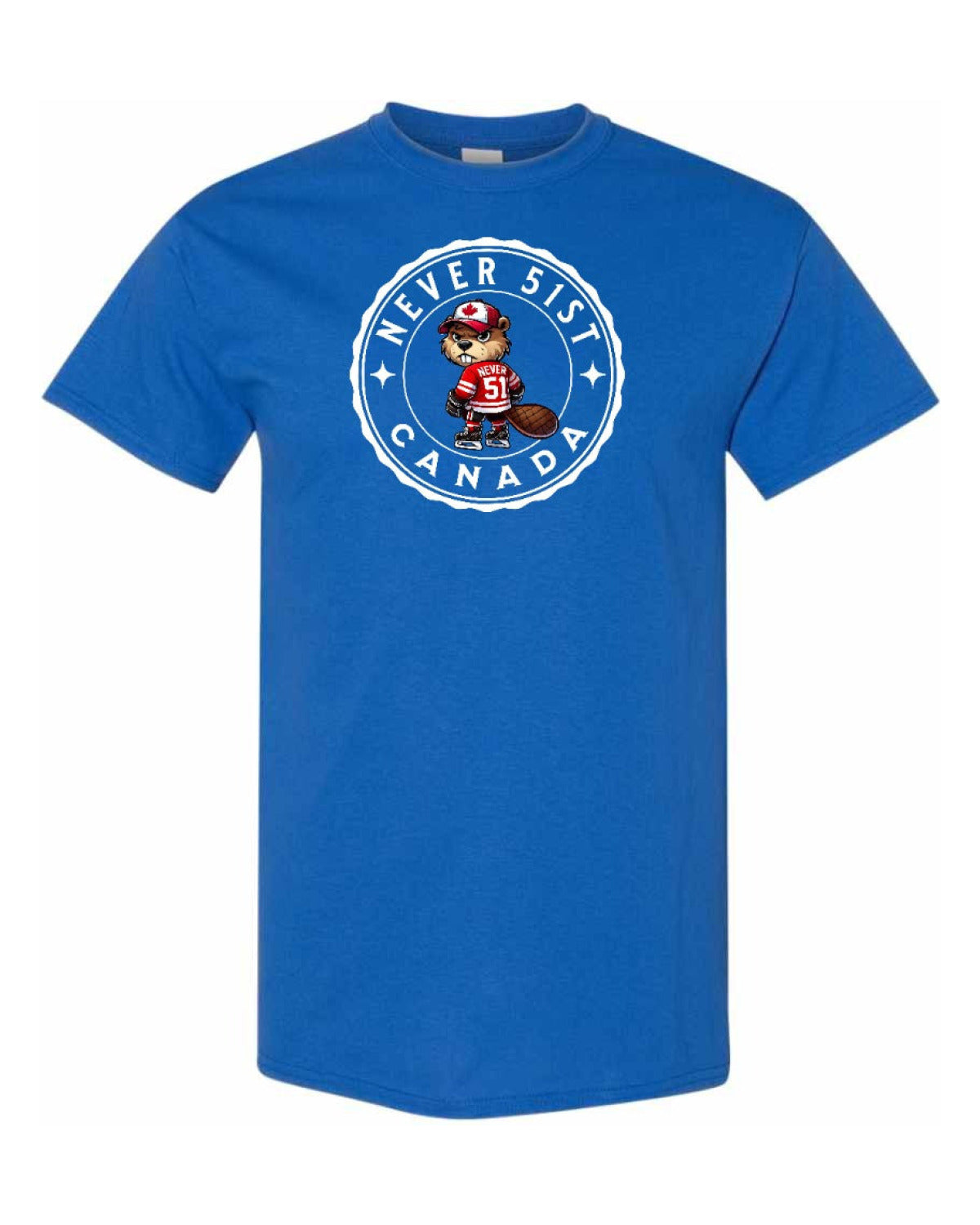 Never 51st Beaver Mens Men's Tee