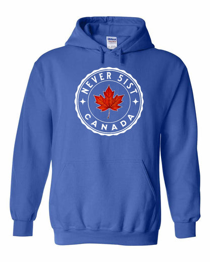 Never 51st Leaf Full Pullover - Gildan Canada (sewn Internationally)
