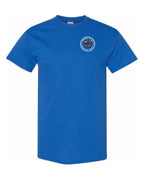 Proud to be Mean and Nasty Beaver and Moose Left Chest and Back Men's Tee