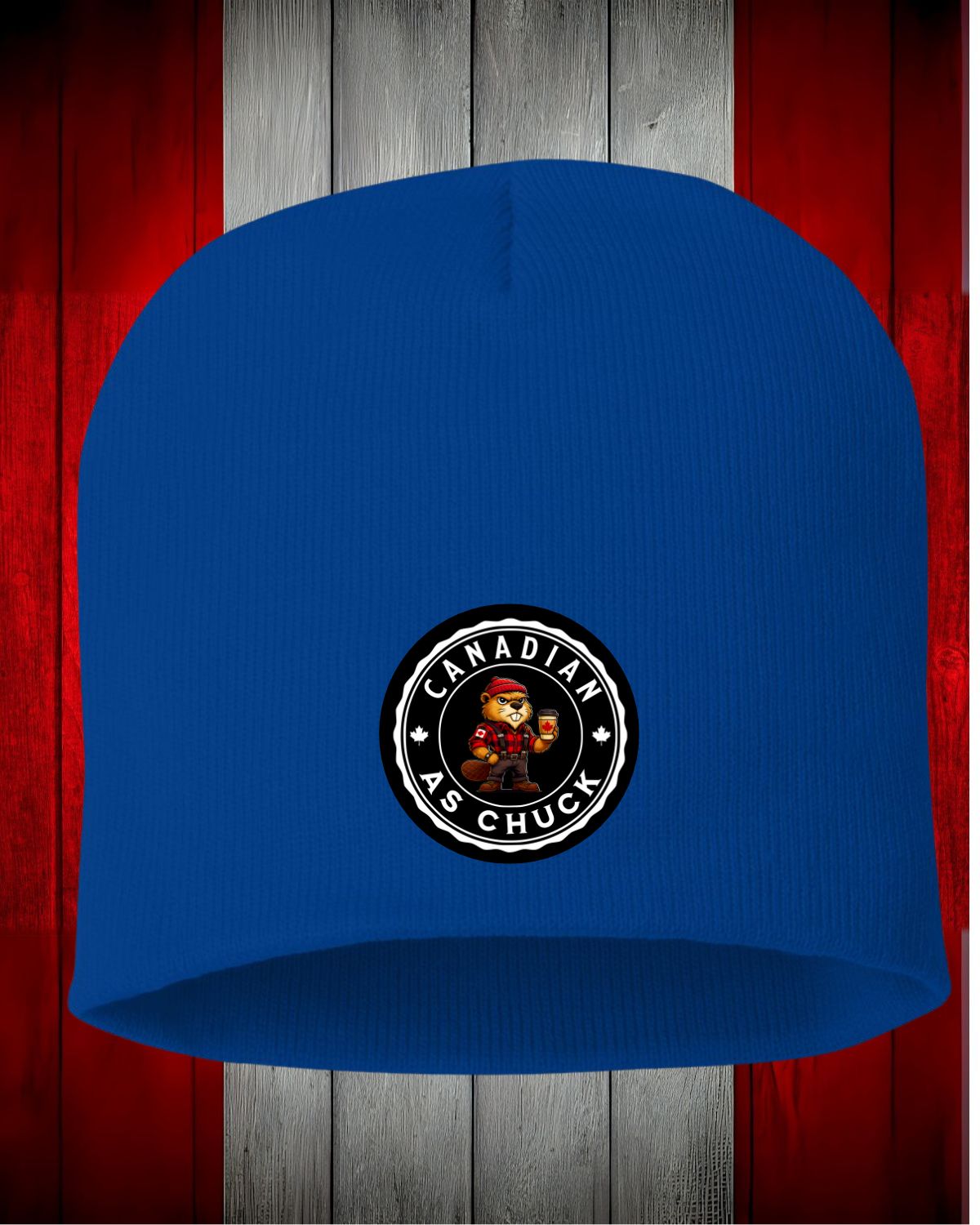 As Chuck Male Beaver design Toque