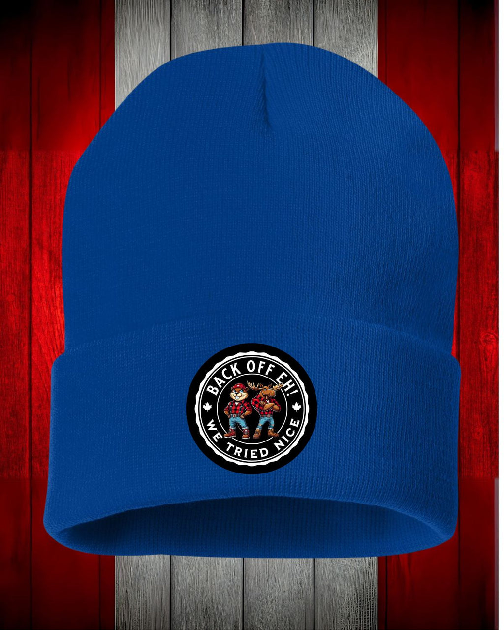 Back Off design Toque