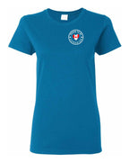 Proud to Be Canadian Heart Left Chest Women's Tee