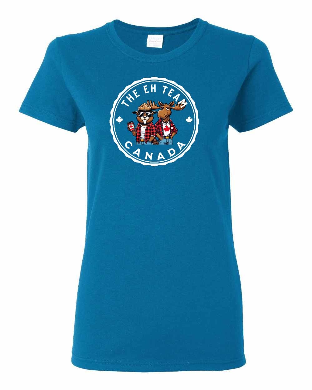Eh Team! Full Front Women's Tee - Gildan Canada (sewn Internationally)