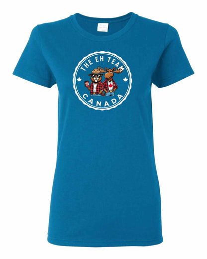 Eh Team! Full Front Women's Tee - Gildan Canada (sewn Internationally)