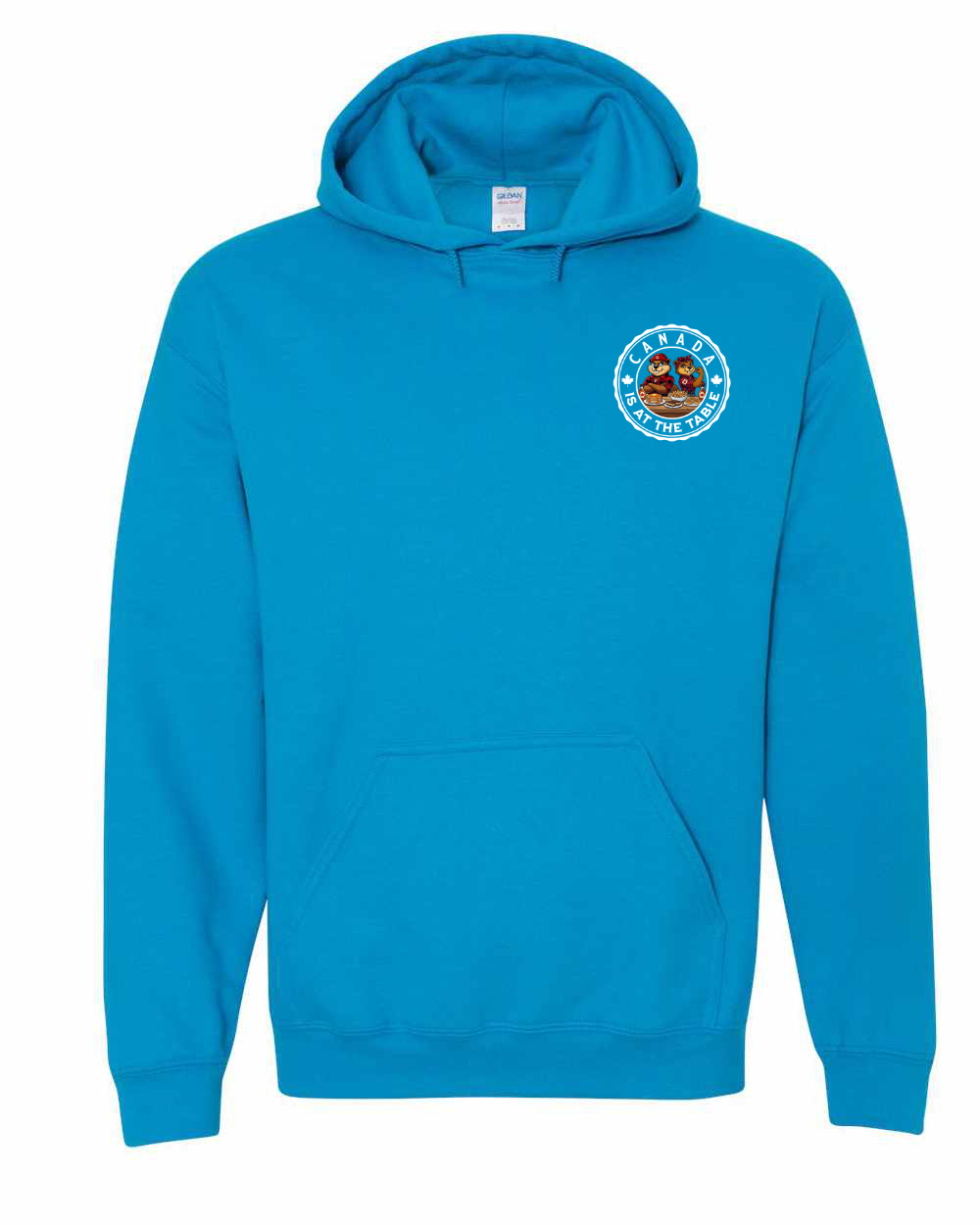 Canada Is At The Table Left Chest And Back Pullover