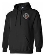 Flags Up Female Beaver Left Chest And Back  Pullover - Unisex