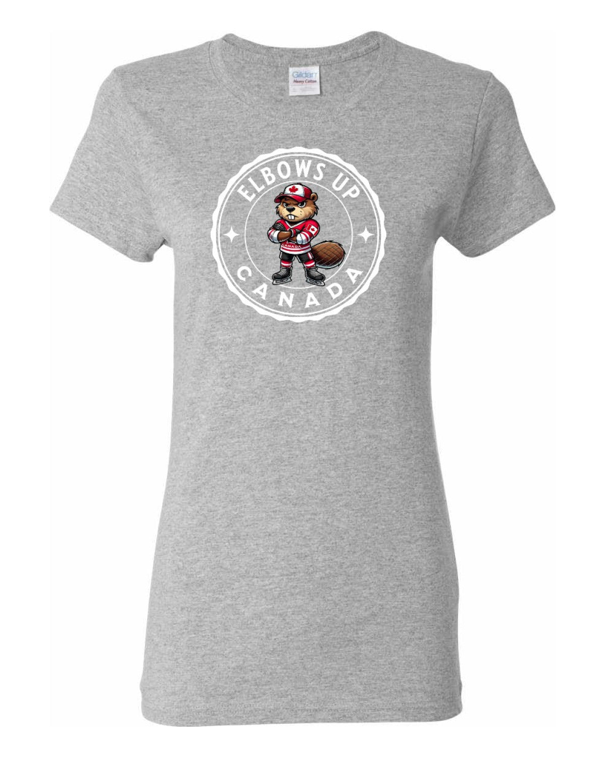 Elbows Up Beaver  Women's Tee