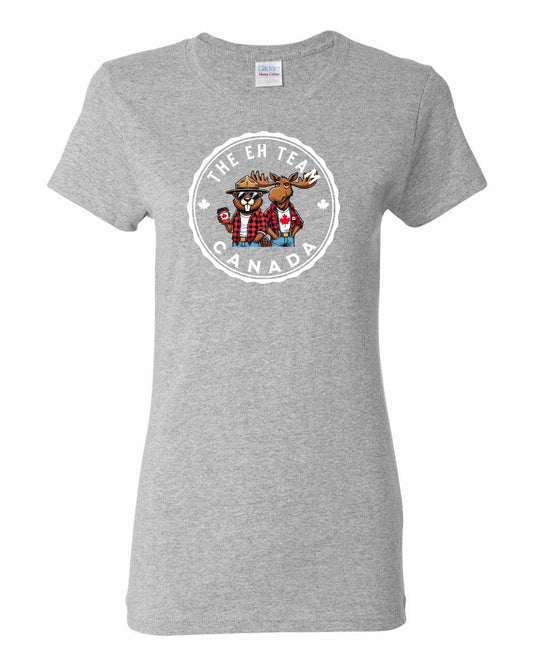 Eh Team! Full Front Women's Tee - Gildan Canada (sewn Internationally)