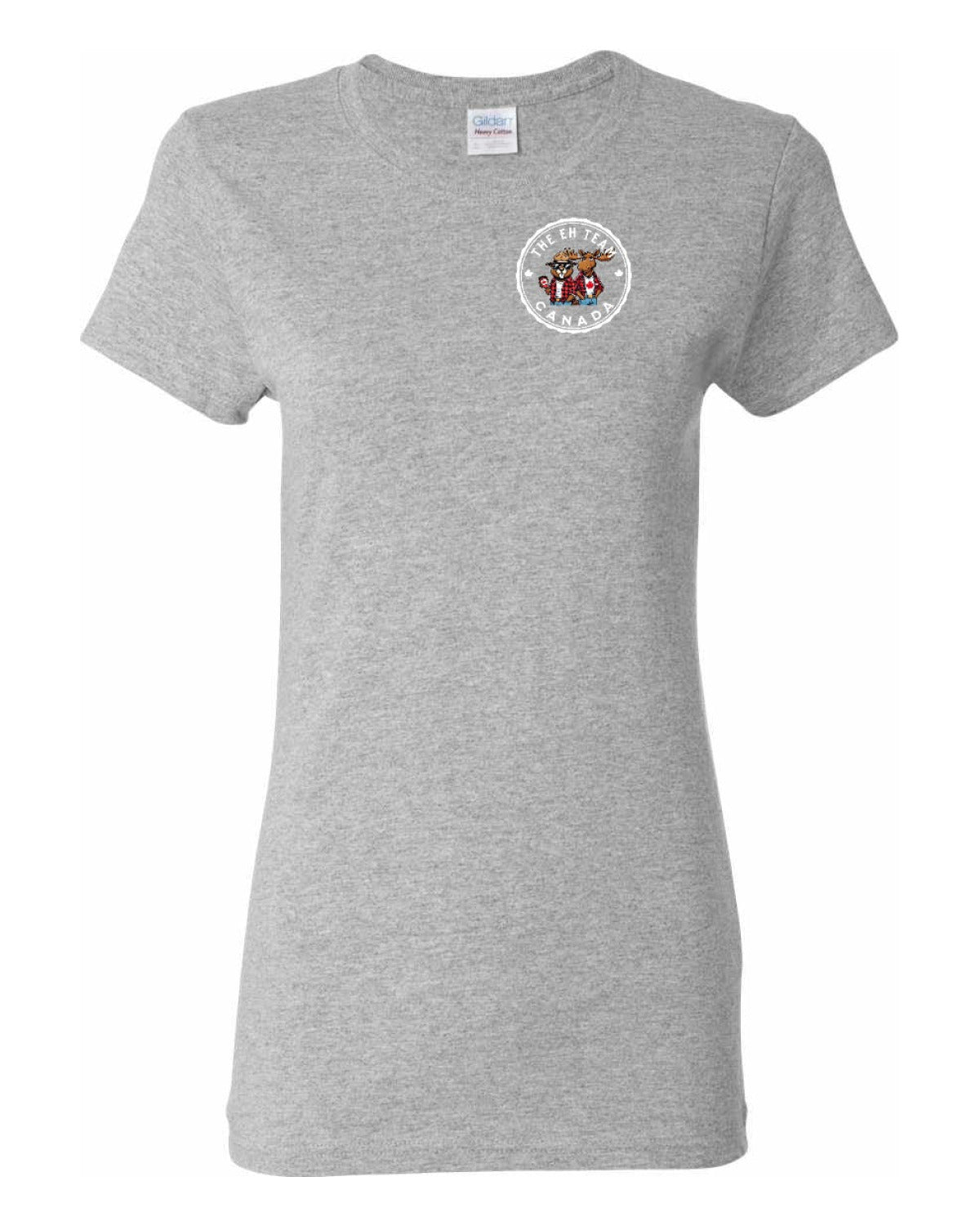 The Eh Team! Left Chest And Back Women's Tee