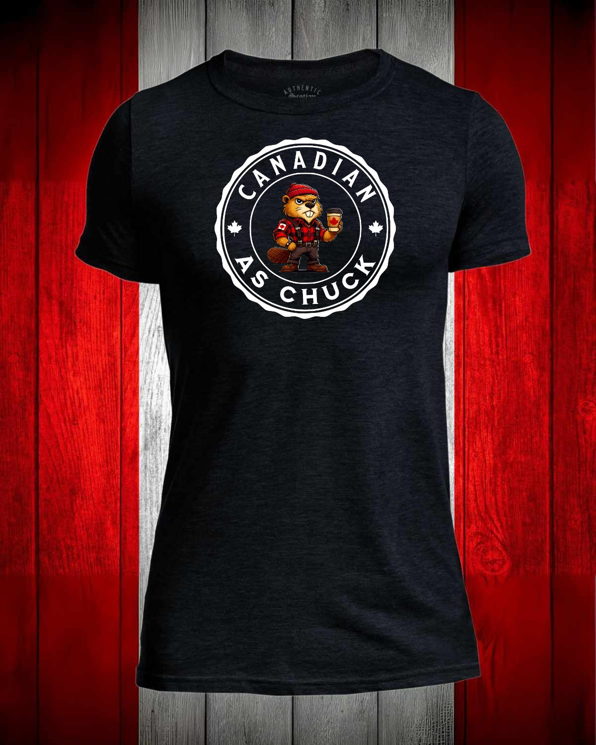 Built Canada Tough Axe Male Full Front Men's Stanfield's Tee