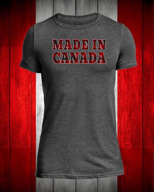 Made in Canada Plaid Full Men's Stanfield's Tee